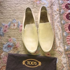 Tod’s Slip-On Loafers In Suede